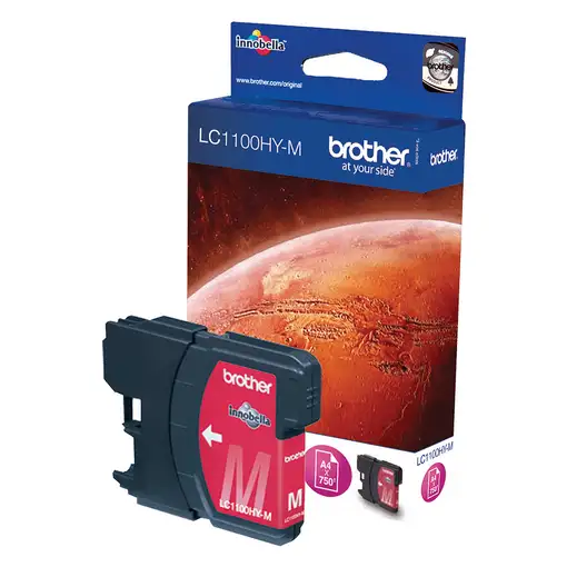Brother LC1100HYM cartucho de tinta 1 pieza(s) Original Alto rendimiento (XL) Mage