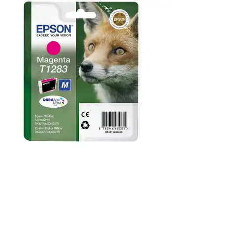 Epson Fox Singlepack Magenta T1283 DURABrite Ultra Ink