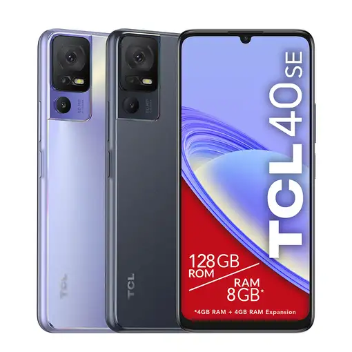 Smartphone TCL 40 4 + 128GB Gris TCL
