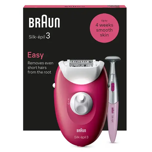 Braun Silk-épil 3 3-202 20 pinzas Fruta del bosque