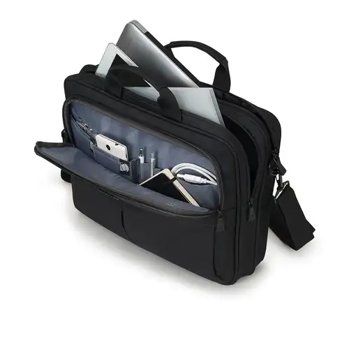 DICOTA Top Traveller 39,6 cm (15.6") Bandolera Negro
