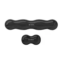 SUBBLIM SUBMP-04E061 descansa muñecas Poliuretano (PU), Silicona Negro