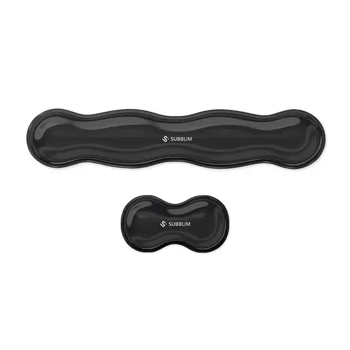 SUBBLIM SUBMP-04E061 descansa muñecas Poliuretano (PU), Silicona Negro