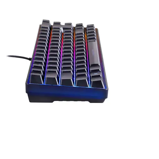 Deltaco Gaming GAM-158-DE teclado Juego USB QWERTZ Nórdico Negro