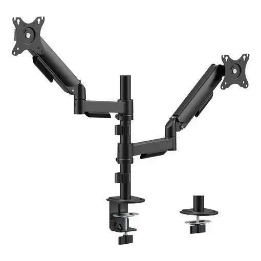 Gembird MA-DA2P-02 soporte para monitor 81,3 cm (32") Escritorio Negro Gembird MA-DA2P-02 soporte para monitor 81,3 cm (32") Escritorio Negro