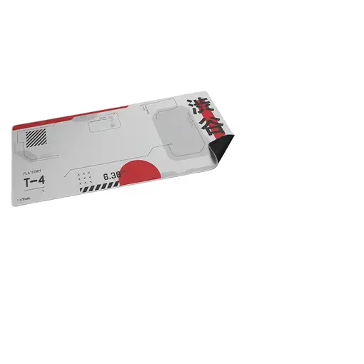 Trust GXT 759 XXL Alfombrilla de ratón para juegos Negro, Gris, Rojo, Blanco