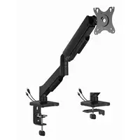 Gembird MA-DA1U-01 soporte para monitor 81,3 cm (32") Escritorio Negro
