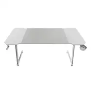 Mars Gaming MGD-X140, Mesa Gaming Ergonómica, Superficie en Fibra de Carbono, Estr