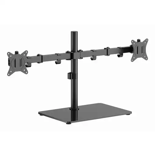 Gembird MS-D2ST-01 soporte para monitor 81,3 cm (32") Escritorio Negro