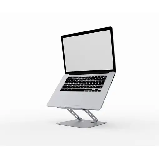 Gembird NBS-D1-04 soporte para monitor 39,6 cm (15.6") Escritorio Plata