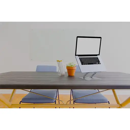 Gembird NBS-D1-04 soporte para monitor 39,6 cm (15.6") Escritorio Plata