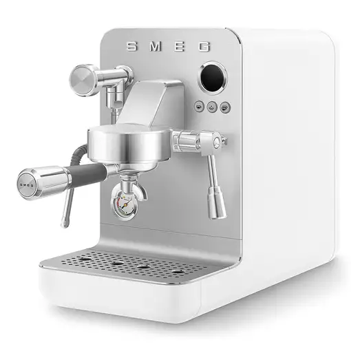 Cafeteras express Manual Blanco 1.7 L 2 cups EMC02WHMEU SMEG