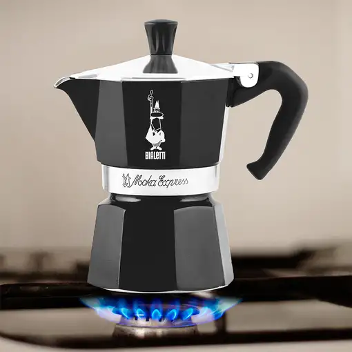 Cafeteras italianas Negro 1 cups 8006363018456 BIALETTI