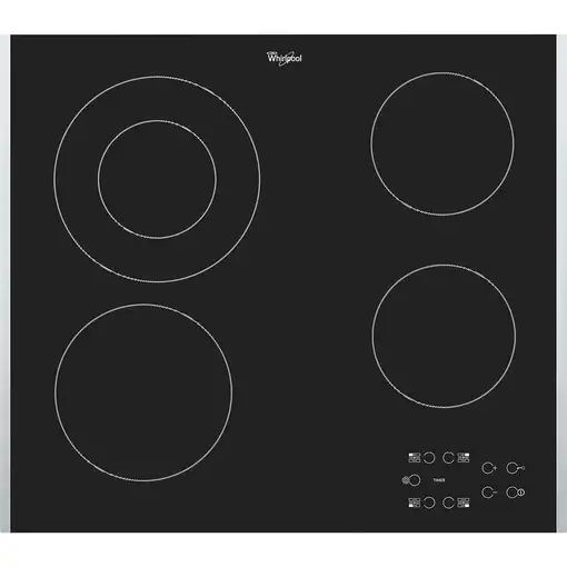 Whirlpool AKT 8130 BA Negro Integrado Cerámico 4 zona(s)
