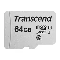 Transcend 300S 64 GB MicroSDXC NAND Clase 10