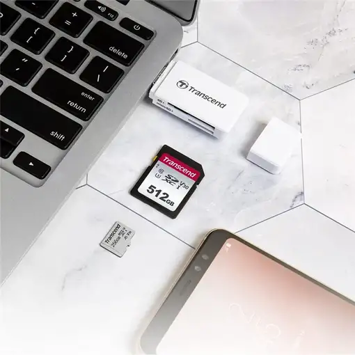 Transcend 300S 64 GB MicroSDXC NAND Clase 10