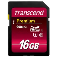 Transcend 16GB SDHC Class 10 UHS-I NAND Clase 10