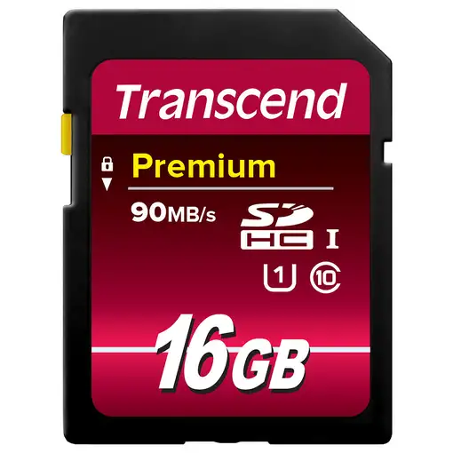Transcend 16GB SDHC Class 10 UHS-I NAND Clase 10