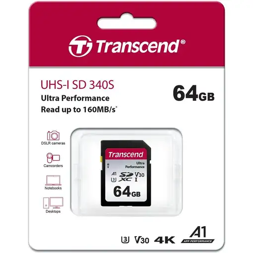 Transcend SDXC 340S 64 GB UHS-I