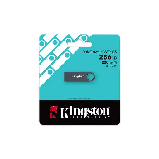 Kingston Technology DataTraveler 256 GB SE9 G3 - Níquel oscuro