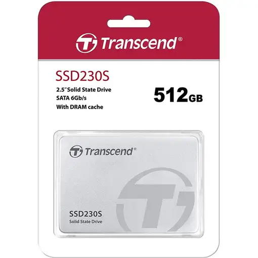 Transcend SSD230S 512 GB 2.5'' Serial ATA III 3D NAND