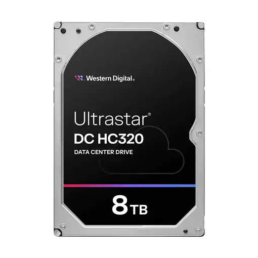 Western Digital Ultrastar DC HC320 disco duro interno 8 TB 7200 RPM 256 MB 3.5" SA