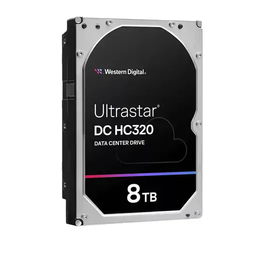 Western Digital Ultrastar DC HC320 disco duro interno 8 TB 7200 RPM 256 MB 3.5" SA
