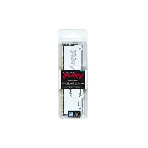 Kingston Technology FURY Beast 16GB 6000MT/s DDR5 CL36 DIMM White RGB EXPO