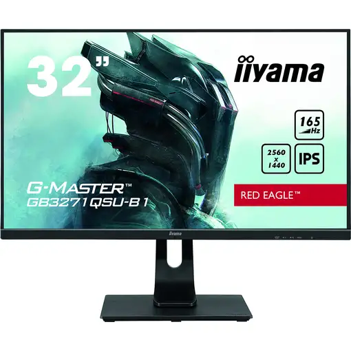 iiyama G-MASTER GB3271QSU-B1 pantalla para PC 80 cm (31.5") 2560 x 1440 Pixeles Wi