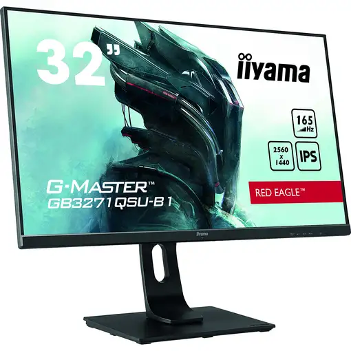 iiyama G-MASTER GB3271QSU-B1 pantalla para PC 80 cm (31.5") 2560 x 1440 Pixeles Wi