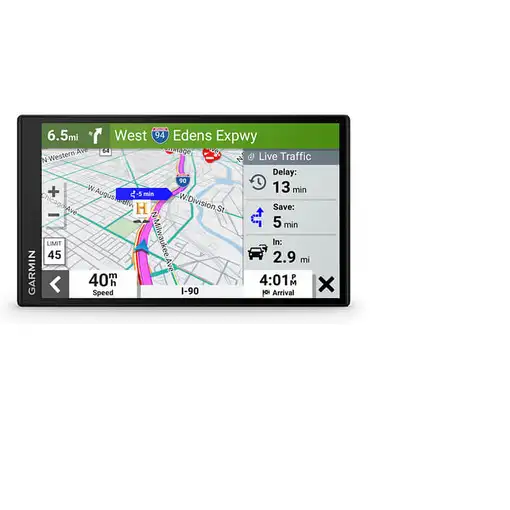 Garmin DriveSmart 76 navegador Fijo 17,8 cm (7") TFT Pantalla táctil 239,6 g Negro