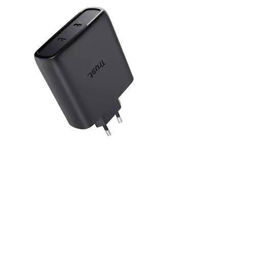 Trust Maxo Cargador GaN USB-C de 2 puertos de 100 W - Blanco