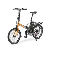 Nilox NXEBJ1PROOG bicicleta eléctrica Negro, Naranja Acero 50,8 cm (20") 23,5 kg L