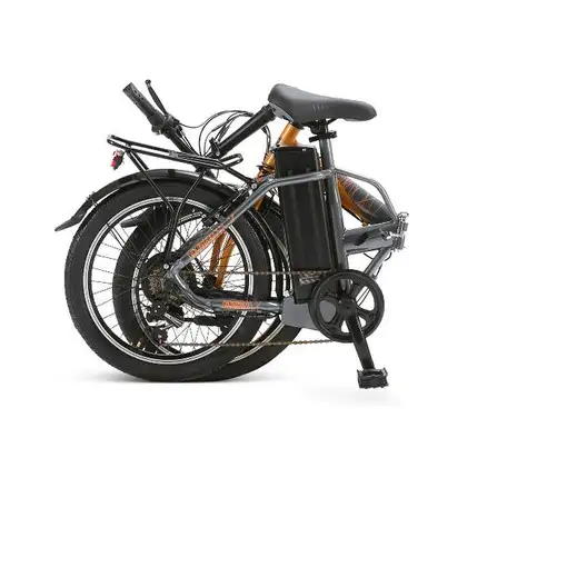 Nilox NXEBJ1PROOG bicicleta eléctrica Negro, Naranja Acero 50,8 cm (20") 23,5 kg L