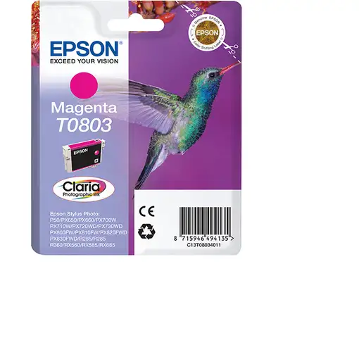 Epson Hummingbird Cartucho T0803 magenta Epson Hummingbird Cartucho T0803 magenta