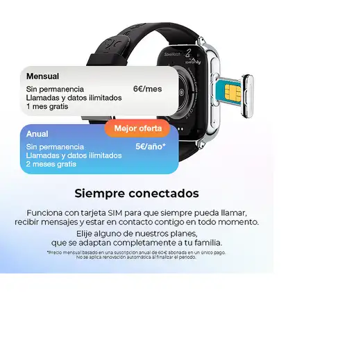 Smartwatch SAVEFAMILY