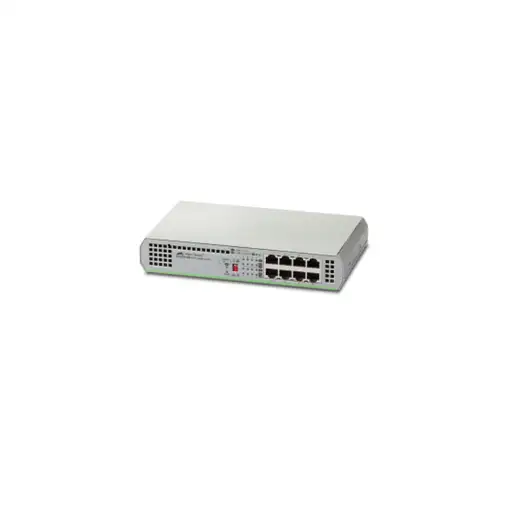 Allied Telesis AT-GS910/8-50 No administrado Gigabit Ethernet (10/100/1000) Gris Allied Telesis AT-GS910/8-50 No administrado Gigabit Ethernet (10/100/1000) Gris