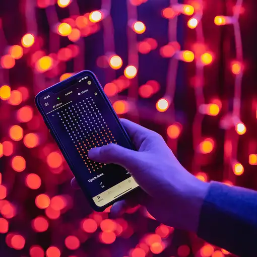 Twinkly Curtain Wi-Fi/Bluetooth