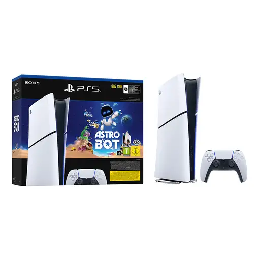 Sony PlayStation 5 Digital Edition Slim Astro Bot 1 TB Wifi Negro, Blanco