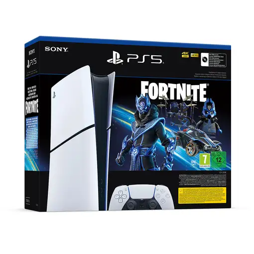 Sony Playstation 5 Digital Edition Fortnite 1 TB Wifi Negro, Blanco