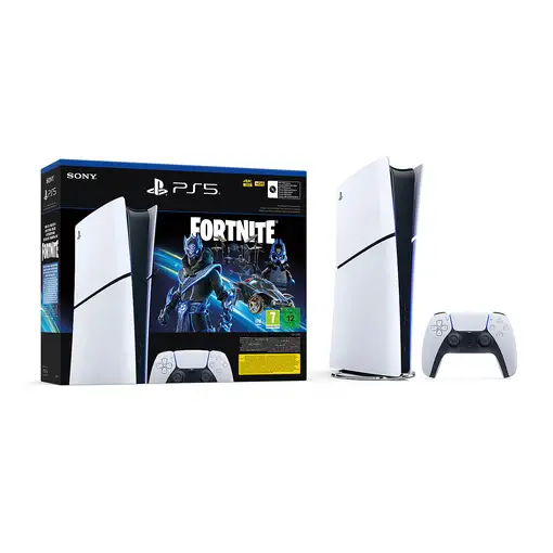 Sony Playstation 5 Digital Edition Fortnite 1 TB Wifi Negro, Blanco