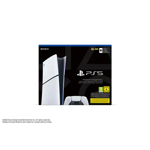 Sony PlayStation 5 Slim Digital 1,02 TB Wifi Negro, Blanco