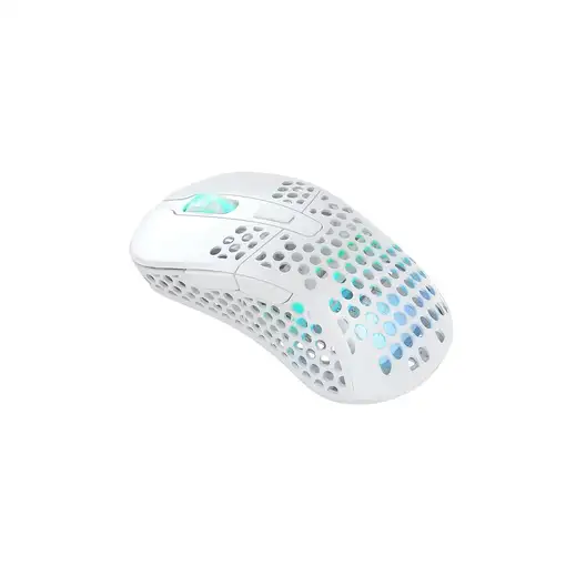 CHERRY XTRFY M4 RGB ratón Juego mano derecha RF Wireless + USB Type-C Óptico 19000