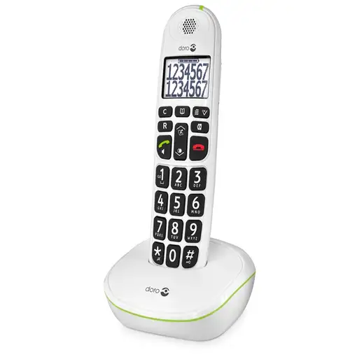 Doro PhoneEasy 110 Teléfono DECT Identificador de llamadas Blanco