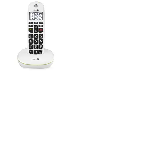 Doro PhoneEasy 110 Teléfono DECT Identificador de llamadas Blanco