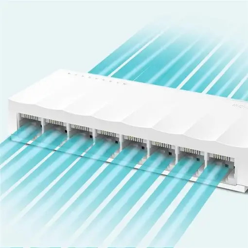 TP-Link LS1008 No administrado Fast Ethernet (10/100) Blanco