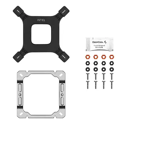 DeepCool AG400 WH Procesador Refrigerador de aire 12 cm Blanco 1 pieza(s)