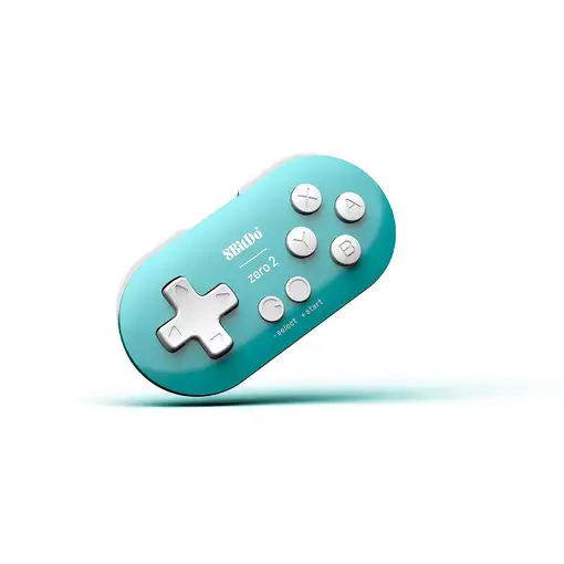 8Bitdo Zero 2 Turquesa Bluetooth Gamepad Digital Android, MAC, Nintendo Switch, Ni