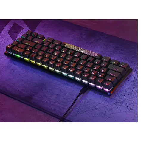 Corsair K65 PRO MINI teclado Juego USB QWERTY Inglés Negro