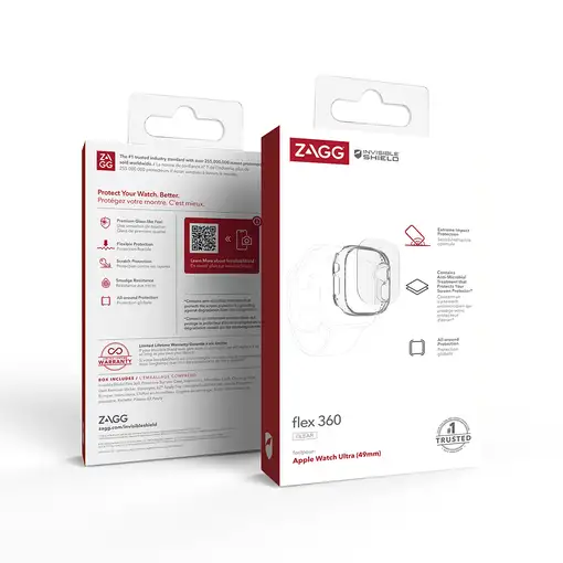 InvisibleShield Flex 360 Funda Transparente